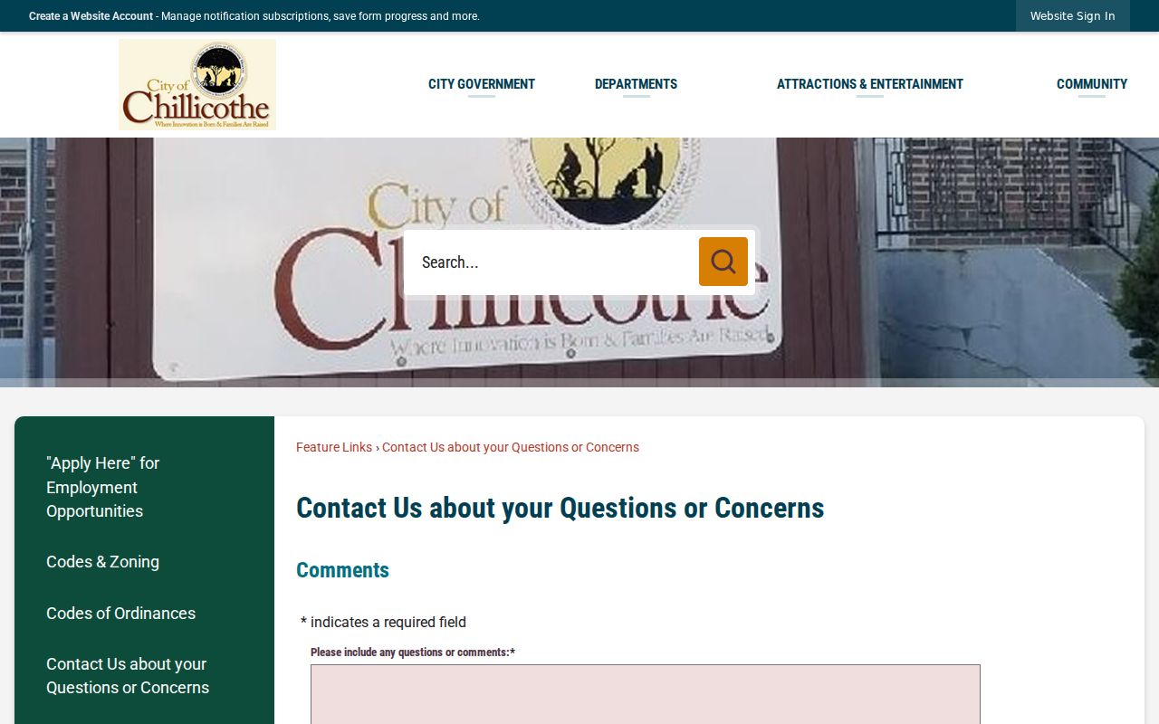 Ludlow court docket city administration contact context